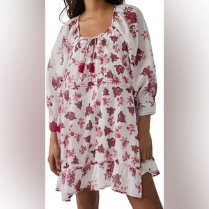 Free people Camilla floral mini dress
